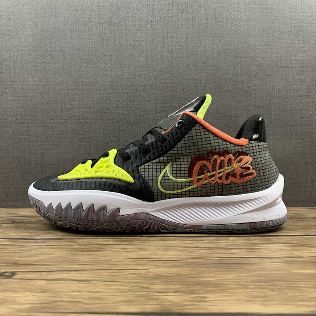 KYRIE LOW 4 EP BLACK/TURF ORANGE/WHITE/TEAM RED · CZ0105-002, photo 1