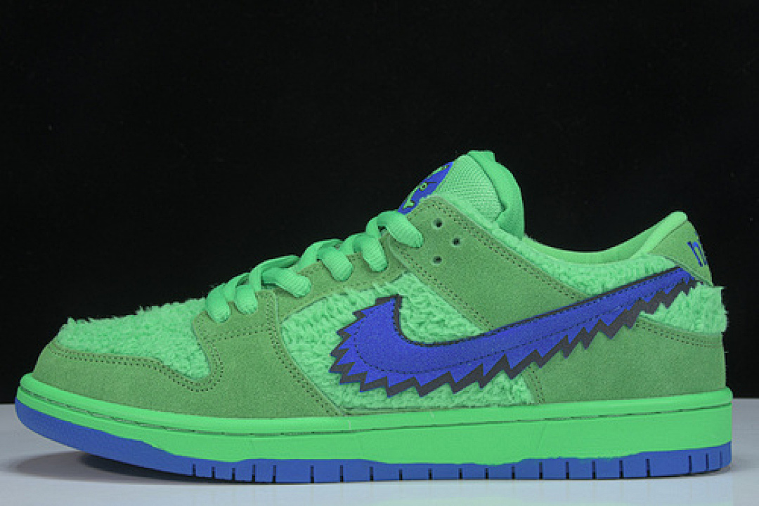 Unbranded [CJ5378-300]-[GRATEFUL DEAD X SB DUNK LOW GREEN BEAR GREEN/BLUE]-[UNISEX:36-46], photo 1