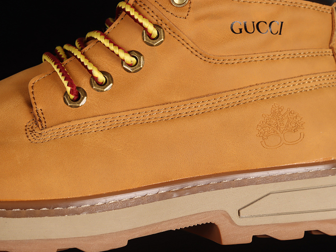 Gucci [9Y9209856]-[GU*CCI MID LEISURE MARTIN BOOTS LIGHT BROWN/BLACK/GUM]-[MAN:39-44] - Image 7