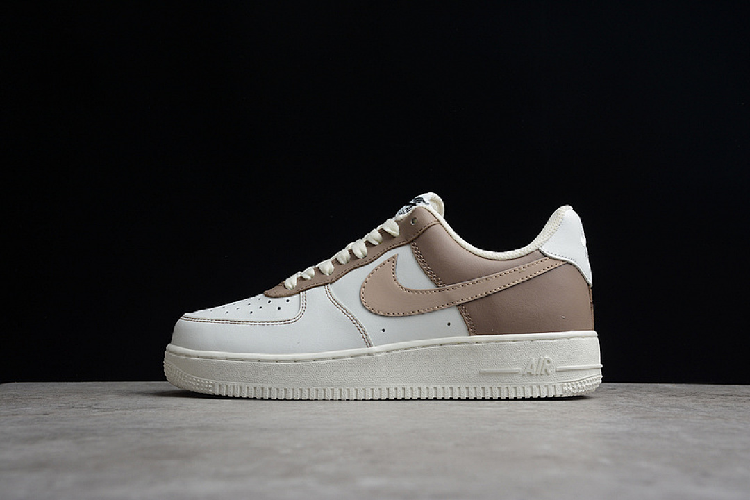 Nike [DT0226-303]-[AIR FORCE 1 LOW 07 BEIGE/KHAKI/BROWN-WHITE]-[WOMAN:36-39]-[MAN:40-45], photo 1