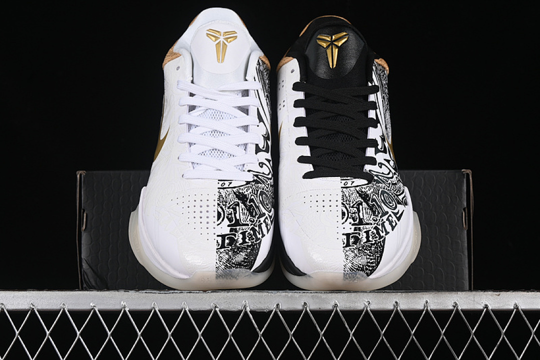 Nike [CT8014-100]-[ZOOM KOBE 5 PROTRO WHITE/METALLIC GOLD/BLACK]-[MAN:39-48] - Image 13