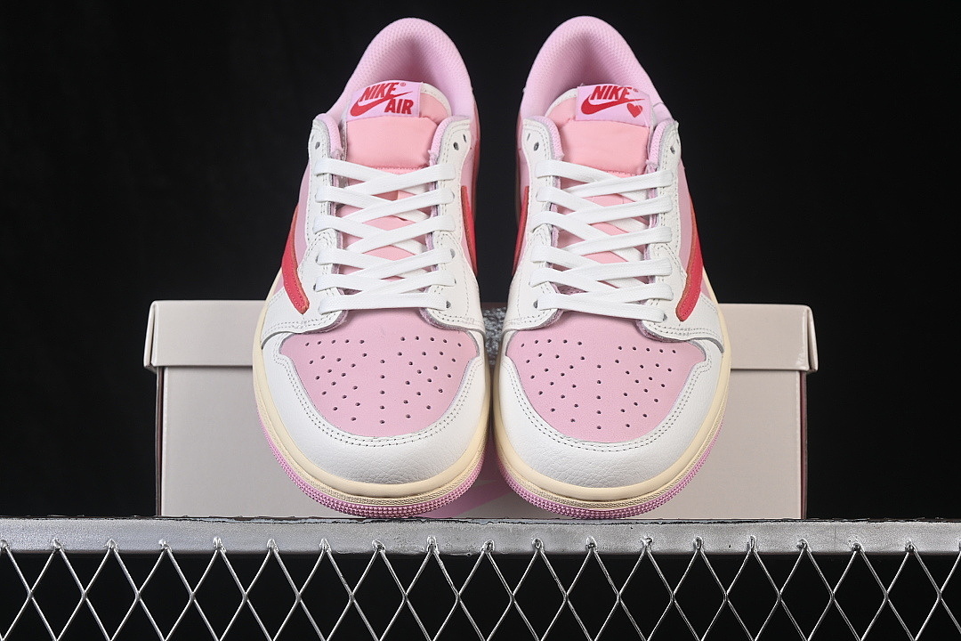Unbranded [IQ7604-101]-[JORDAN 1 RETRO LOW OG SP SAIL/TROPICAL PINK/SHY PINK/MUSLIN]-[MAN:40-48.5] - Image 12