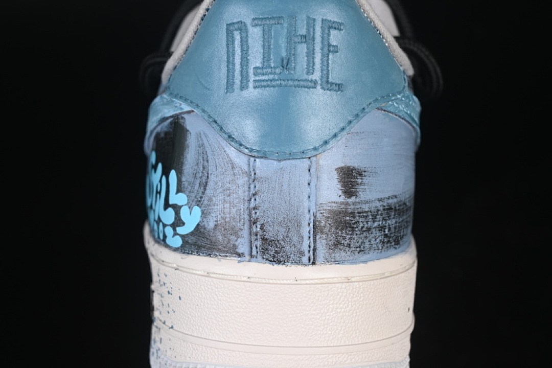 Nike [XL2312-101]-[AIR FORCE 1 07 LOW COLOR FISSION BLUE/WHITE]-[WOMAN:36-39]-[MAN:40-45] - Image 6