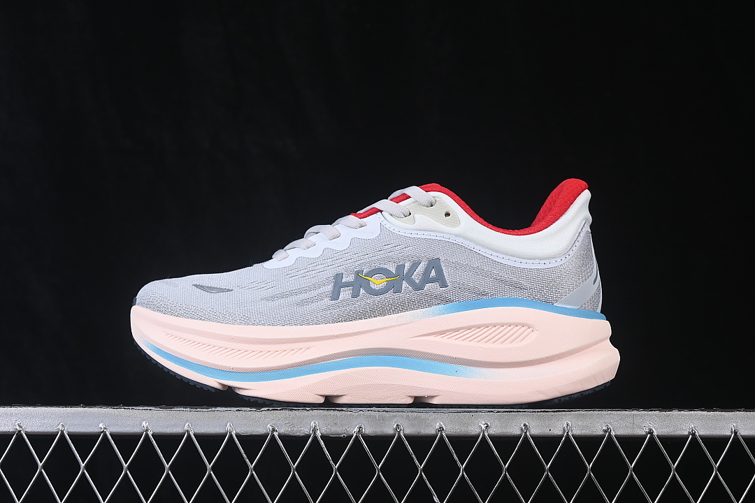On Running On Running [1162012 CRDS]-[ONE ONE BONDI 9 CUSHIONED RUNNING SHOES GREY/PINK]-[WOMAN:36-39]-[MAN:40-41], photo 1