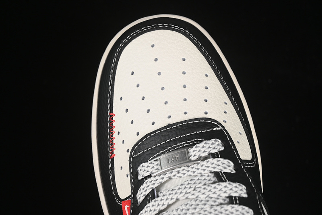 Nike [YX5066-349]-[AIR FORCE 1 07 LOW LV WHITE/GREY/BLACK]-[WOMAN:36-39]-[MAN:40-45] - Image 10