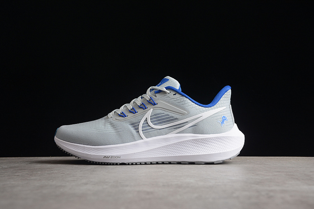 Nike Nike NFL X AIR ZOOM PEGASUS 39 DETROIT LIONS MEDIUM SILVER/BATTLE BLUE/WHITE · DR2042-001, photo 1