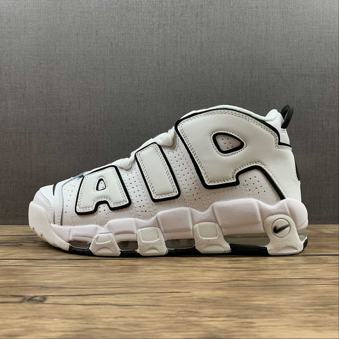 Nike Nike AIR MORE UPTEMPO WHITE/WHITE/BLACK · DO6718-100, photo 1