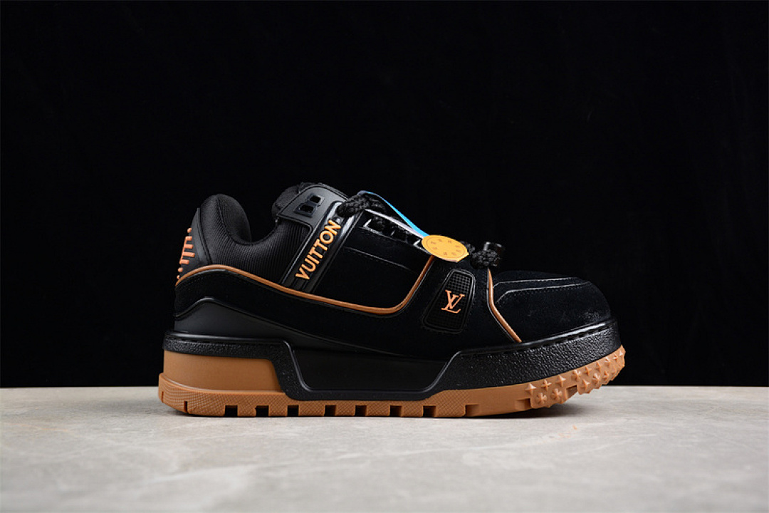 Louis Vuitton [L*V TRAINER MAXI BLACK/BROWN]-[WOMAN:35-39]-[MAN:40-45] - Image 11