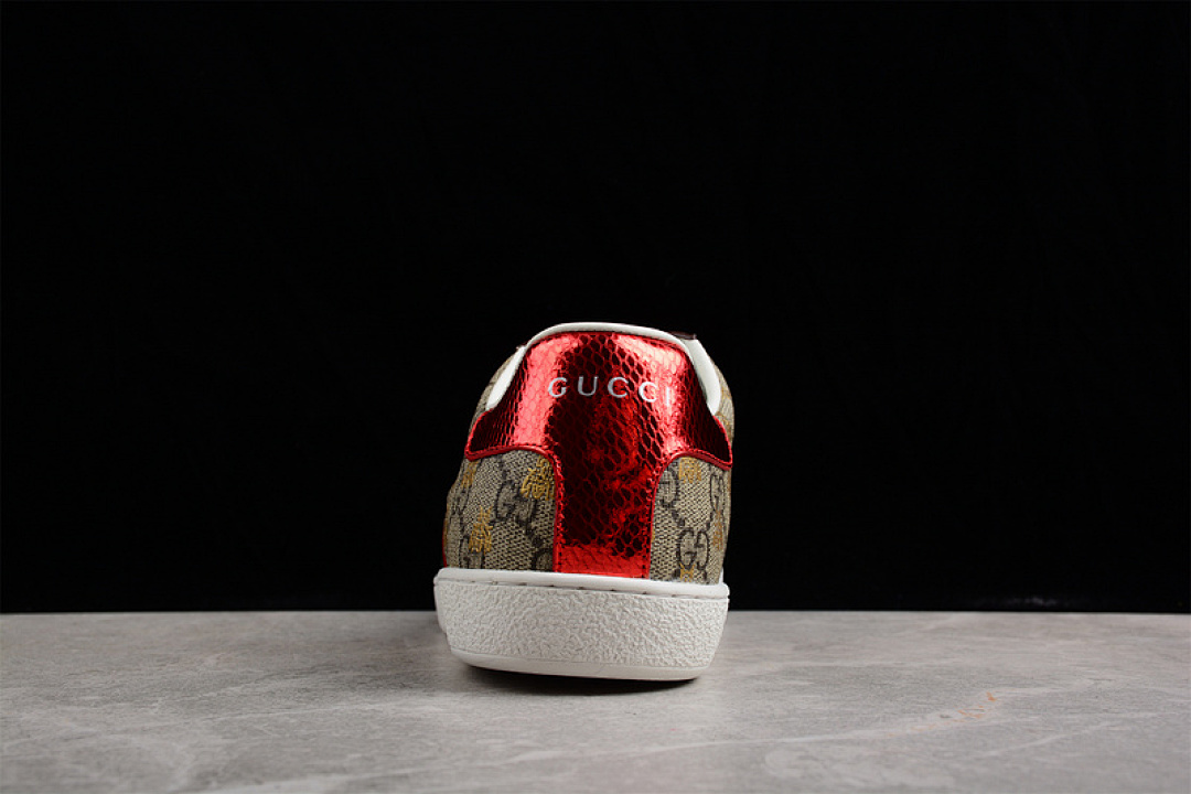 Gucci [GU*CCI DISTRESSED SCREENER SNEAKERS BROWN/NAVY BLUE/RED]-[WOMAN:35-39]-[MAN:40-44] - Image 12
