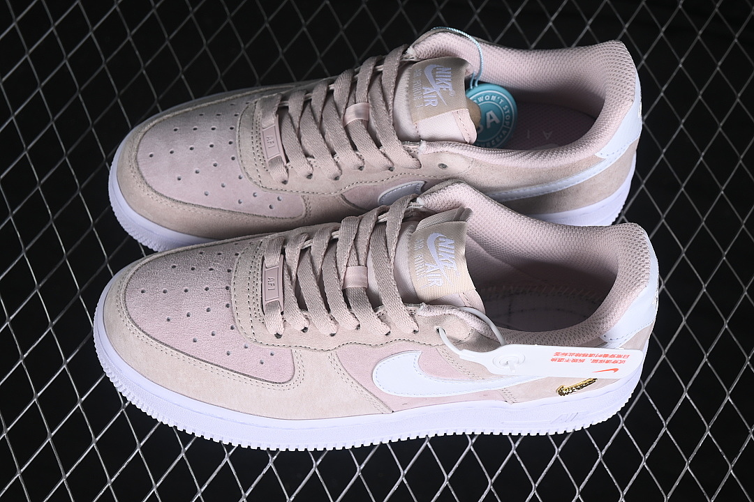 Nike [IQ9964-600]-[AIR FORCE 1 07 LOW CASUAL SNEAKERS PINK/WHITE]-[WOMAN:36-39]-[MAN:40-45] - Image 10