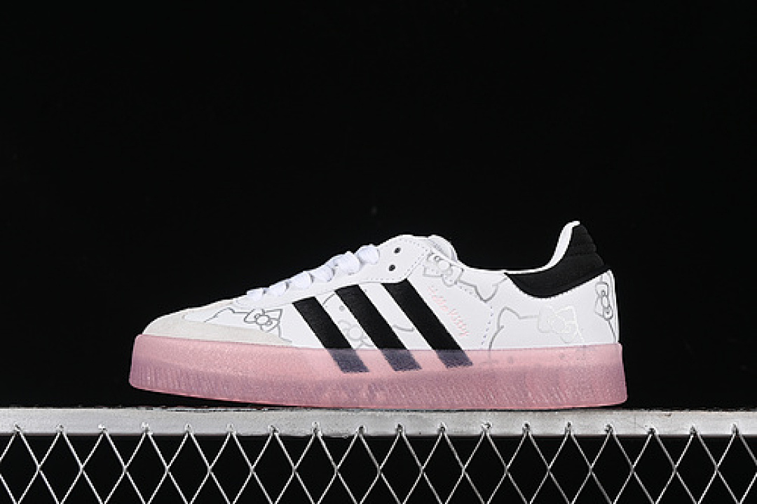 Adidas Adidas HELLO KITTY X WMNS SAMBAE WHITE/CORE BLACK/CLEAR PINK · IG4450, photo 1