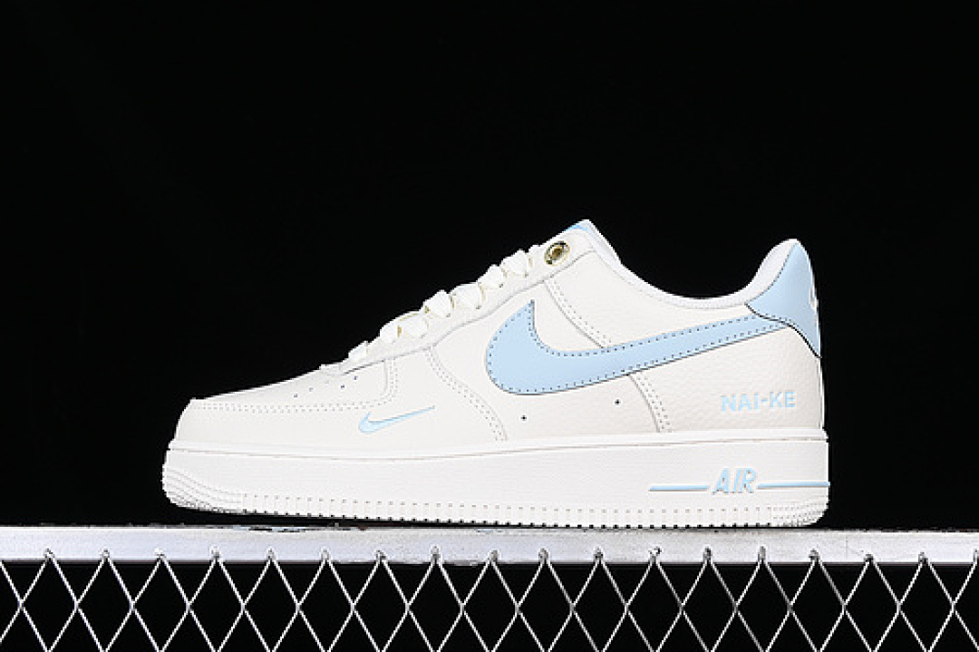 Nike [NK0621-933]-[AIR FORCE 1 07 LOW NAI KE WHITE/BLUE]-[WOMAN:36-39]-[MAN:40-45], photo 1