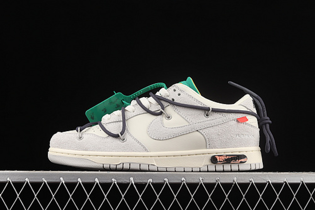 Unbranded [DJ0950-115]-[OW X SB DUNK LOW LOT 20 OF 50 SAIL/NEUTRAL GREY/GRIDIRON]-[UNSIEX:36-46], photo 1