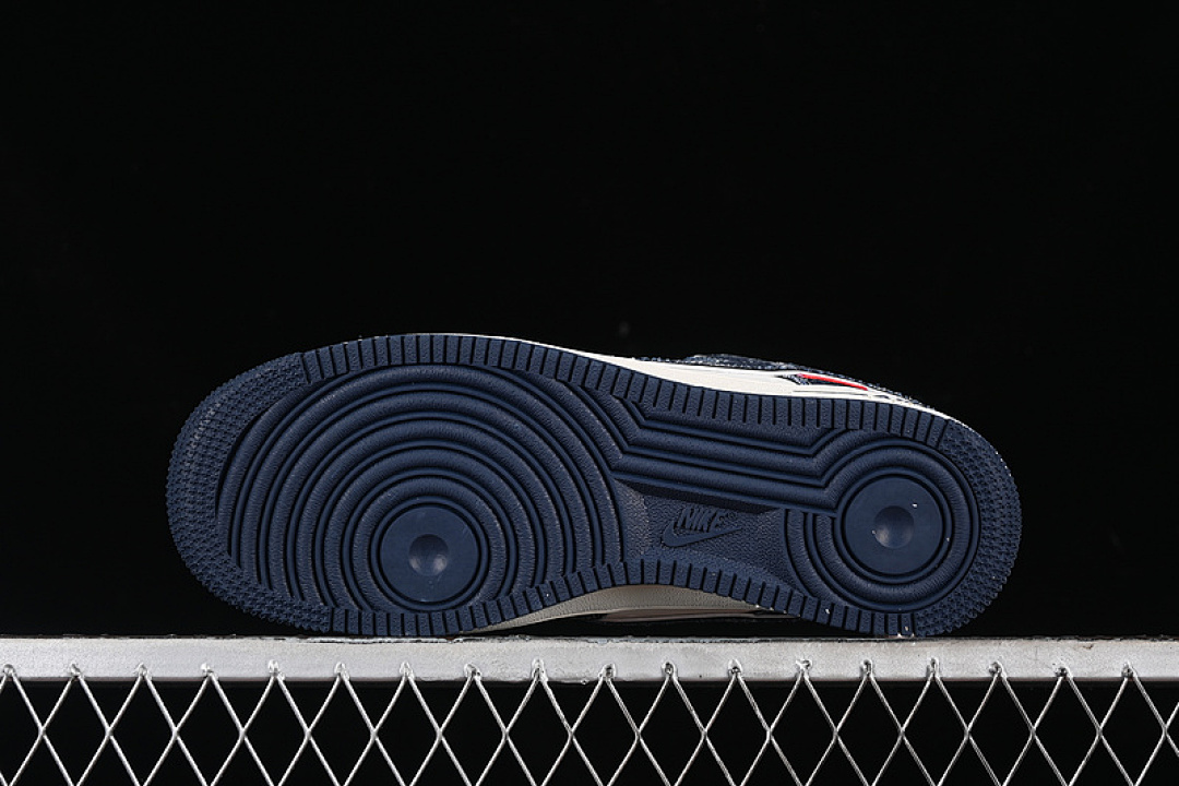 Nike [SJ6698-002]-[AIR FORCE 1 07 LOW WHITE/BLUE/GREY]-[WOMAN:36-39]-[MAN:40-45] - Image 15