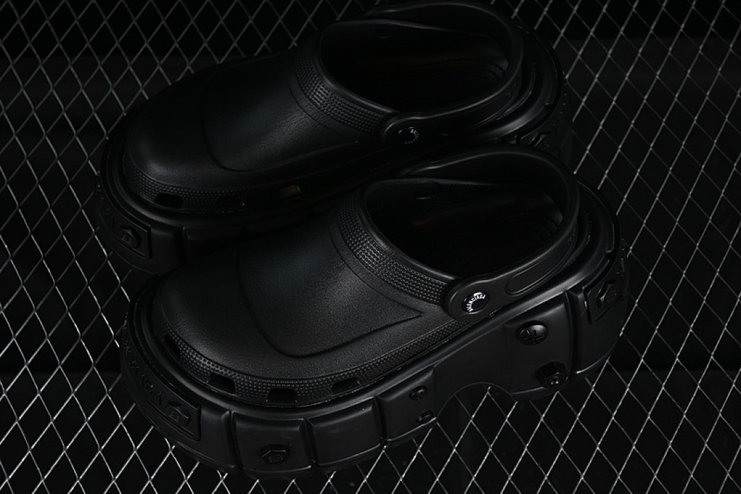 Balenciaga [W1S8N1010]-[BA*LEN*CIAGA HARDCROCS SLIDE BLACK]-[WOMAN:36-39]-[MAN:40-45] - Image 9
