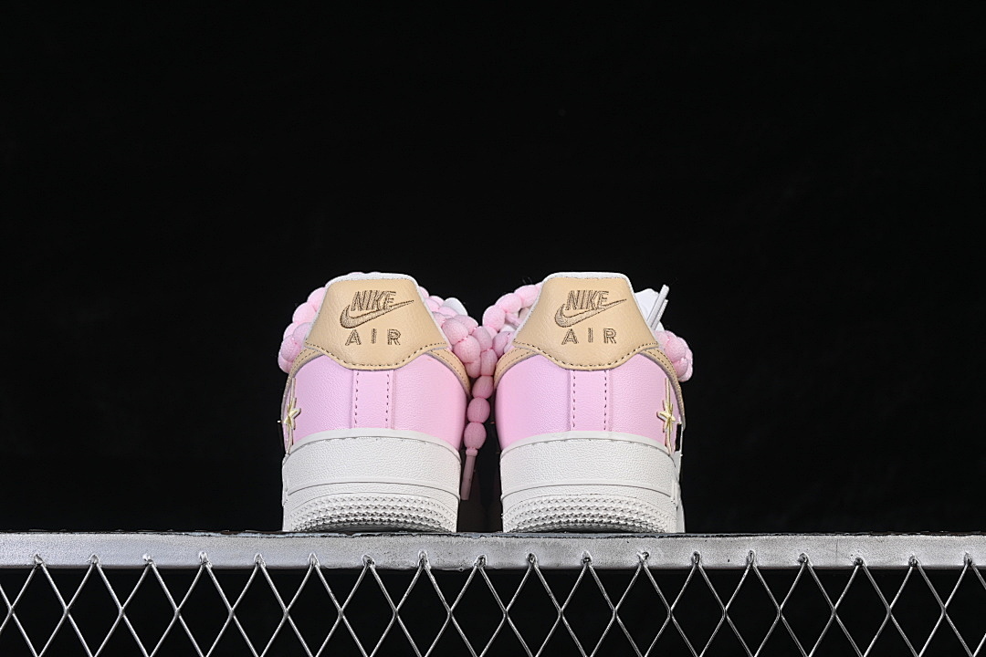Nike [AB2574-600]-[AIR FORCE 1 07 LOW-TOP CASUAL SNEAKERS PINK/WHITE]-[WOMAN:35.5-39]-[MAN:40-42] - Image 14
