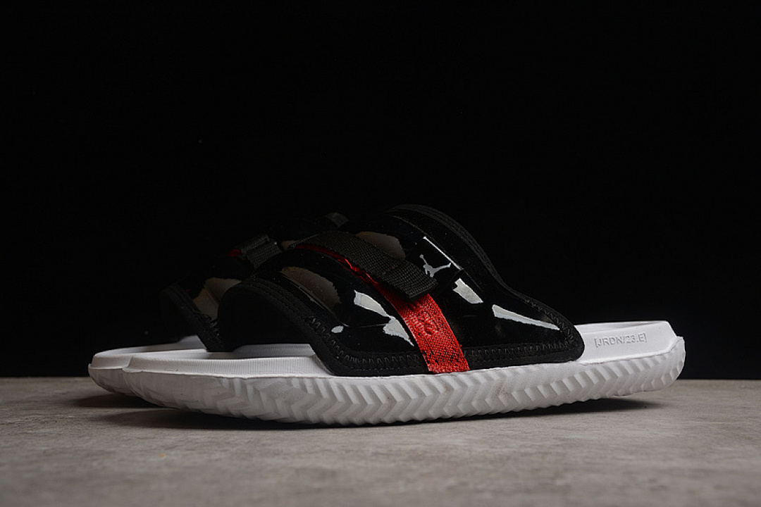 Jordan [DM1683-061]-[AIR JORDAN SUPER PLAY SLIDE BLACK/WHITE/OFF NOIR/UNIVERSITY RED]-[MAN:40-46] - Image 13