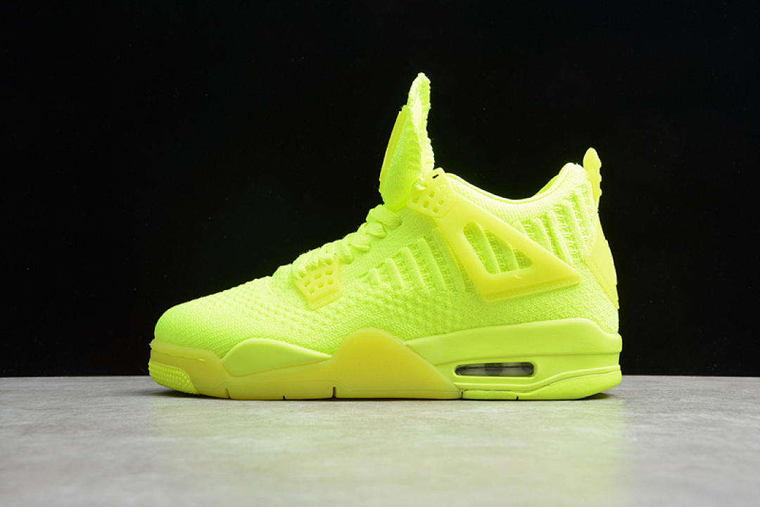 Jordan [AQ3559-700]-[GZ AIR JORDAN 4 RETRO FLYKNIT VOLT/BLACK-VOLT]-[WOMAN:36-39]-[MAN:40-45], photo 1
