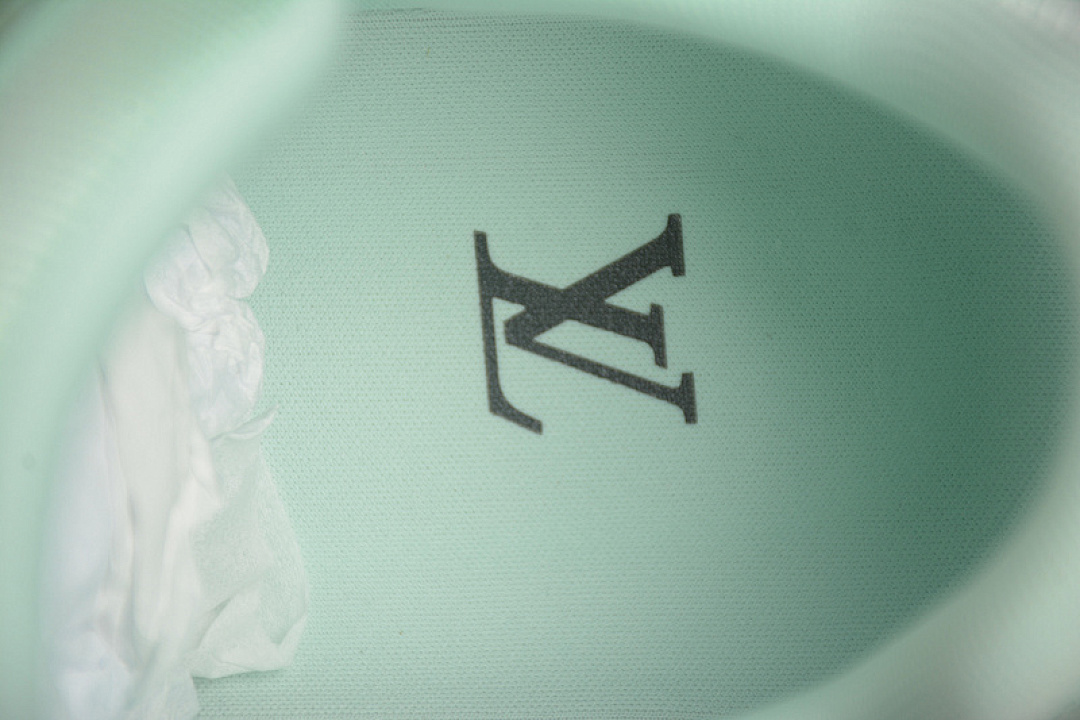 Louis Vuitton [2024TRAINER L*V LOUIS VUITTON TRAINER GREEN/WHITE]-[WOMAN:35-39]-[MAN:40-45] - Image 4