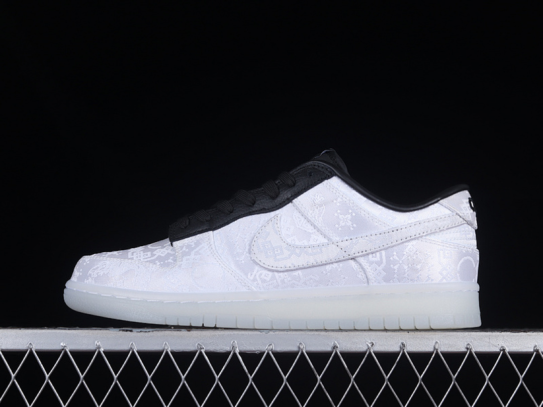 Fragment Design [FN0315-110]-[FRAGMENT DESIGN X CLOT DUNK LOW SP 20TH ANNIVERSARY WHITE/WHITE/BLACK], photo 1