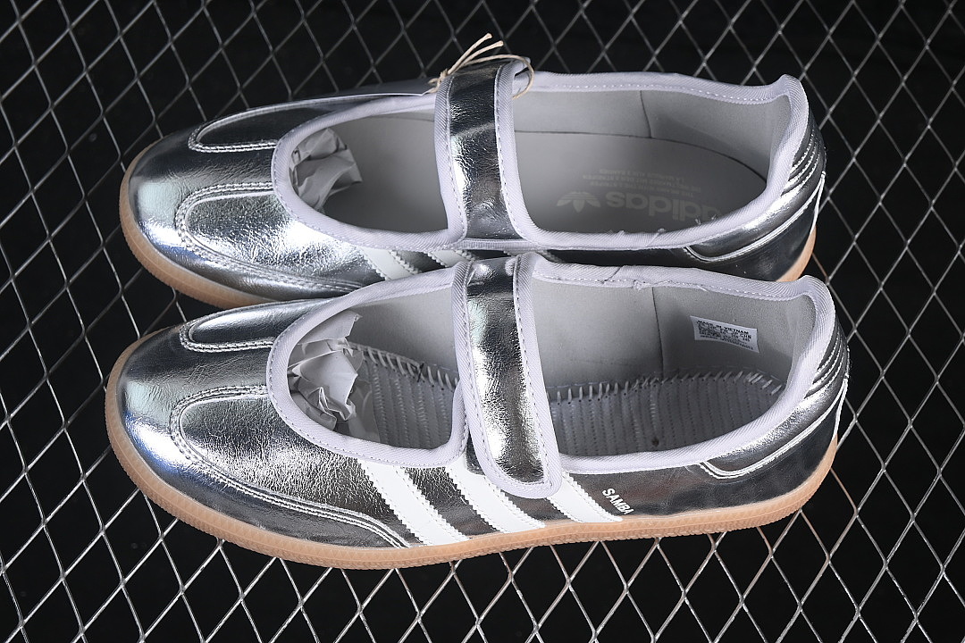 Adidas [KK2502]-[MARY JANE LAZY LIFE SHOES SILVER/WHITE]-[WOMAN:35-39]-[MAN:40-45] - Image 10