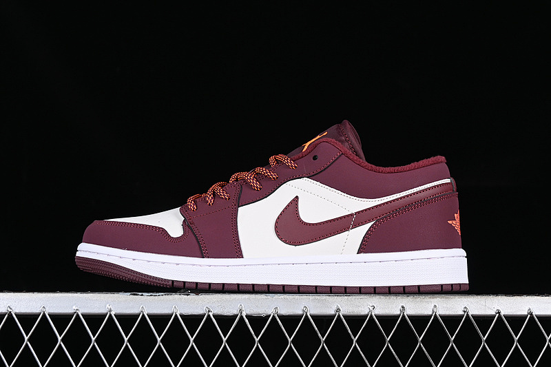 Jordan AIR Jordan 1 LOW WHITE/RED · 553560-068, photo 1