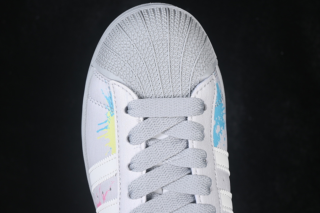 Unbranded [LA3774]-[SUPERSTAR II SHELL TOE CASUAL SNEAKERS LIGHT GRAY/GREY]-[WOMAN:35-39]-[MAN:40-45] - Image 9