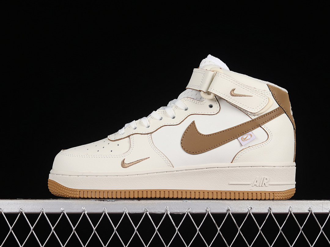 Nike [FB1869-022]-[AIR FORCE 1 MID 07 WHITE/WHITE/MOCHA BROWN]-[WOMAN:36-39]-[MAN:40-45], photo 1