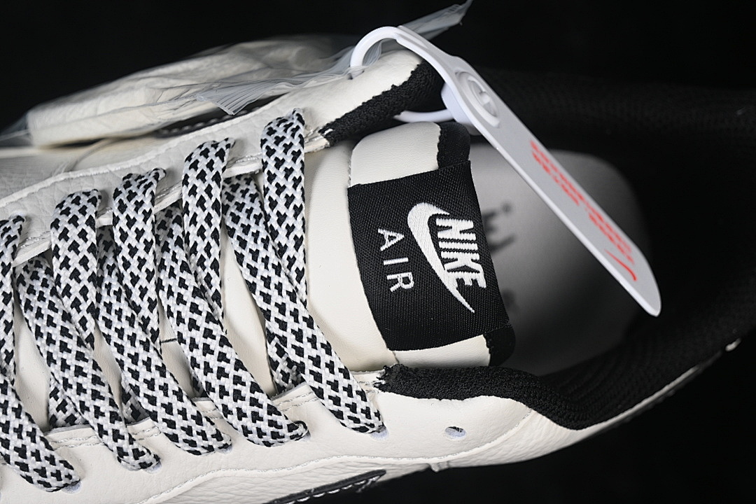 Nike [MM3399-817]-[AIR FORCE 1 07 LOW CASUAL SNEAKERS WHITE/BLACK/WHITE]-[WOMAN:36-39]-[MAN:40-45] - Image 9
