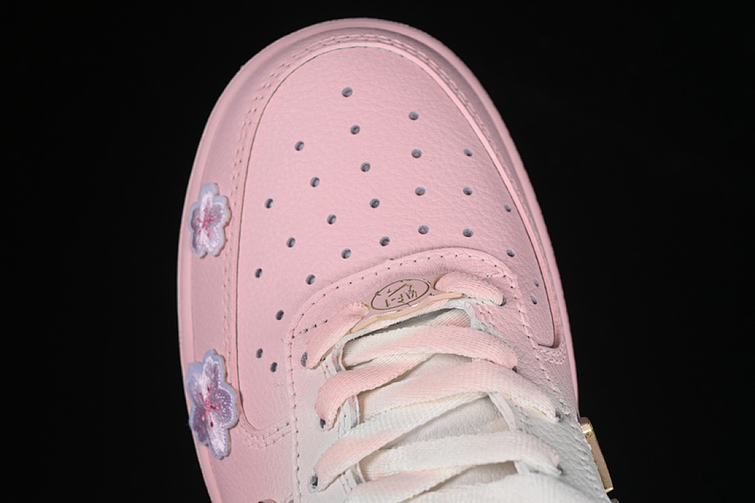 Nike [FC3654-121]-[AIR FORCE 1 07 LOW WHITE/PINK/GOLD]-[WOMAN:36-42] - Image 10