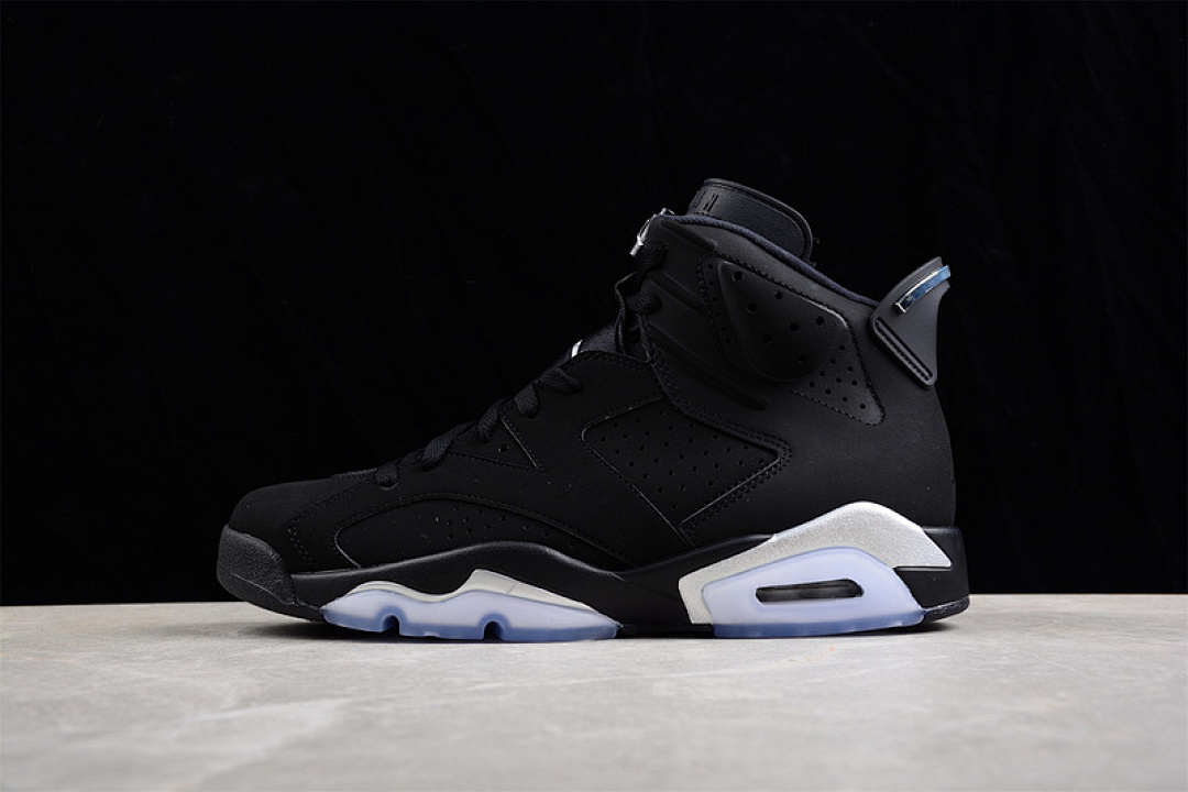 Jordan AIR Jordan 6 RETRO BLACK/METALLIC SILVER-BLACK · DX2836-001, photo 1