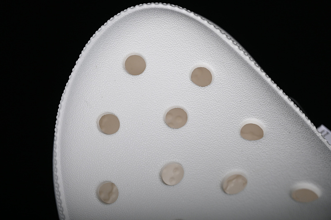 Crocs [CROCS DUAL USE BEACH HOLE SHOES WHITE]-[WOMAN:34-39]-[MAN:40-46] - Image 5