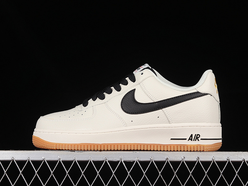 Nike Nike AIR FORCE 1 LOW 07 BEIGE/BLACK/GUM · ML2022-116, photo 1