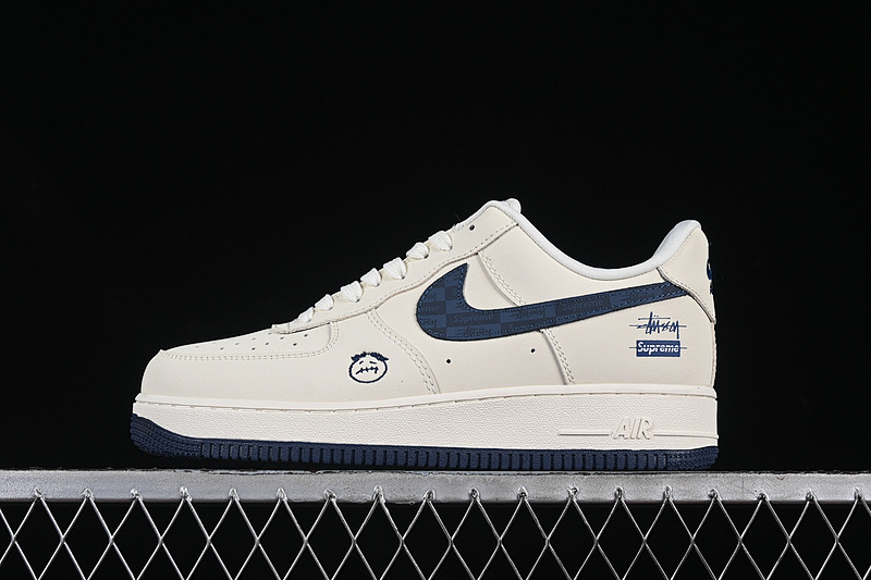 Nike Nike AIR FORCE 1 07 LOW SUPRENE OFF WHITE/BLUE · DF0188-037, photo 1