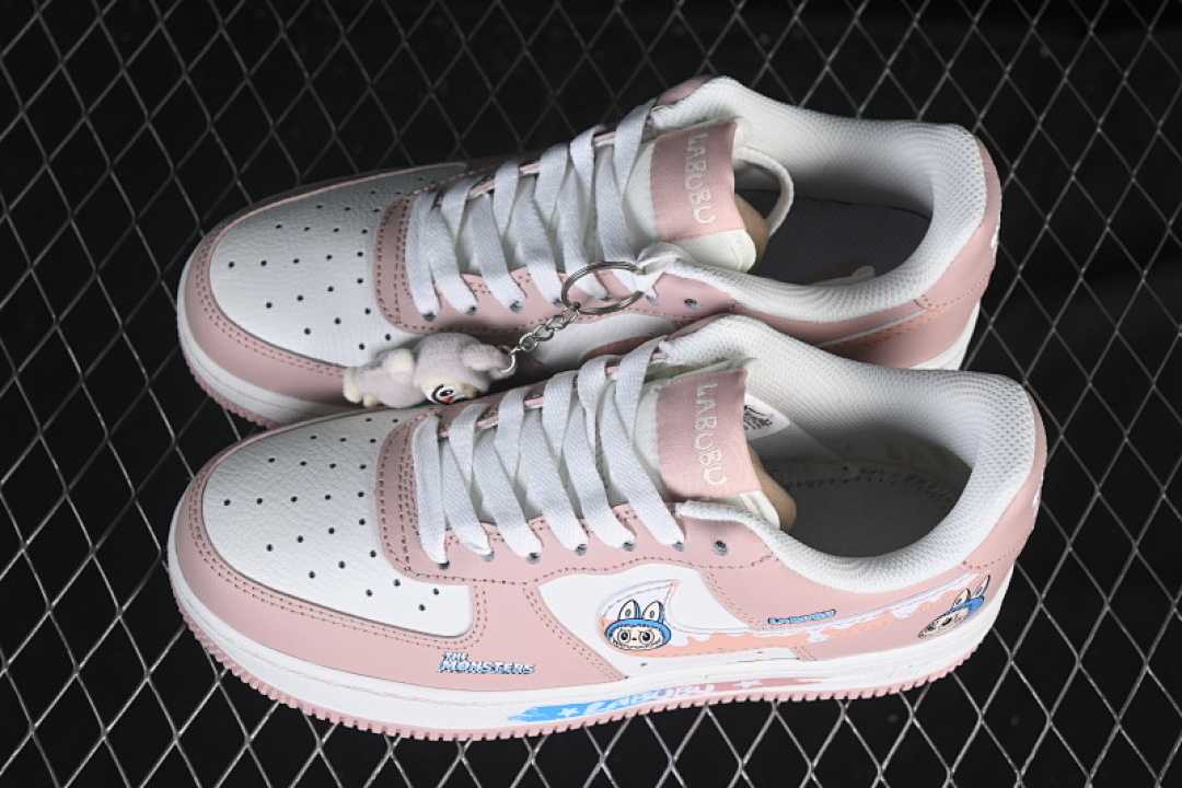 Nike [KJ5188-005]-[AIR FORCE 1 07 LOW GRAFFITI LABAB PINK/WHITE]-[WOMAN:36-39]-[MAN:40] - Image 10