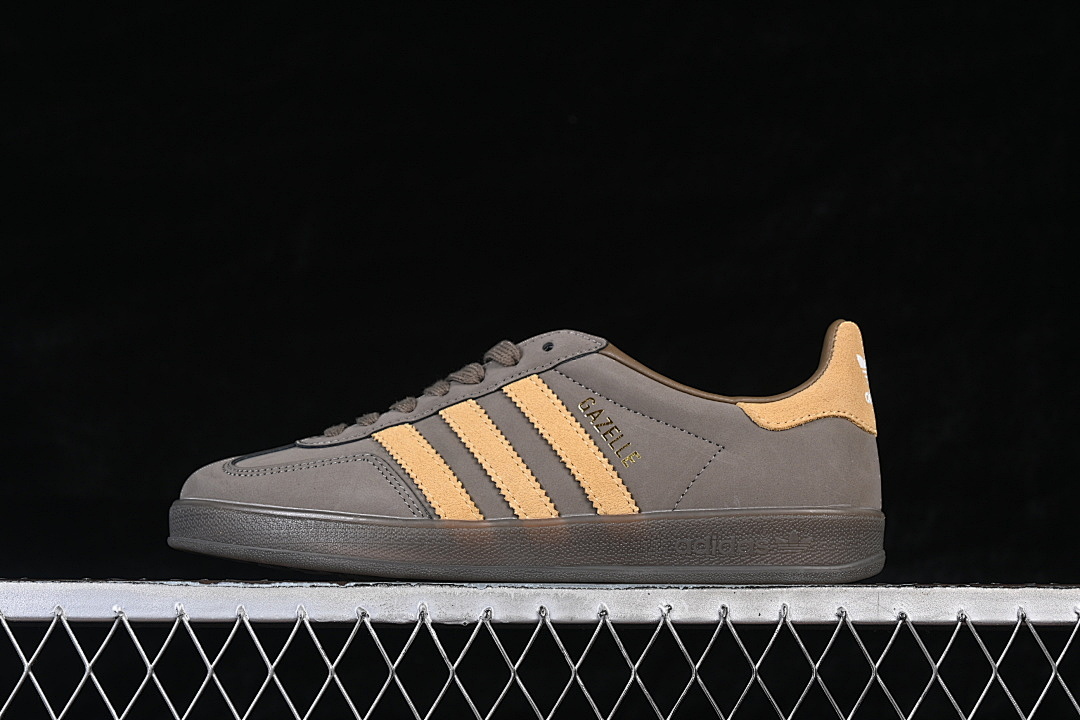 Unbranded [JQ8386]-[ORIGINALS GAZELLE INDOOR RETRO CASUAL SHOES BROWN/KHAKI]-[WOMAN:35-39]-[MAN:40-45], photo 1