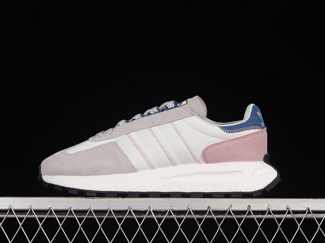 RETROPY E5 SHOES CLOUD WHITE/LIGHT GREY/BLUE-PINK · GY9912, photo 1