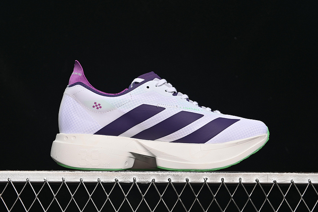 Adidas [JR1656]-[ADIZERO ADIOS 4 M WHITE/PURPLE]-[WOMAN:36-39]-[MAN:40-46] - Image 16