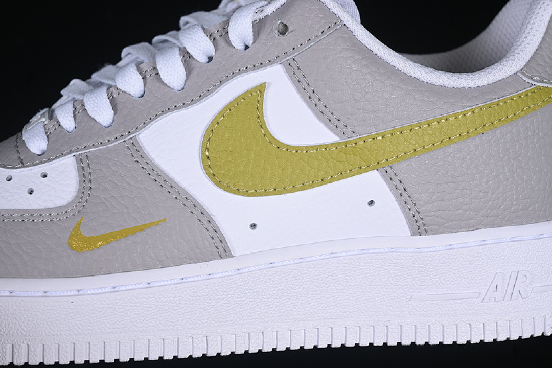 Nike [IB3881-001]-[AIR FORCE 1 07 LOW WHITE/GREY/GREEN]-[WOMAN:36-39]-[MAN:40-45] - Image 8