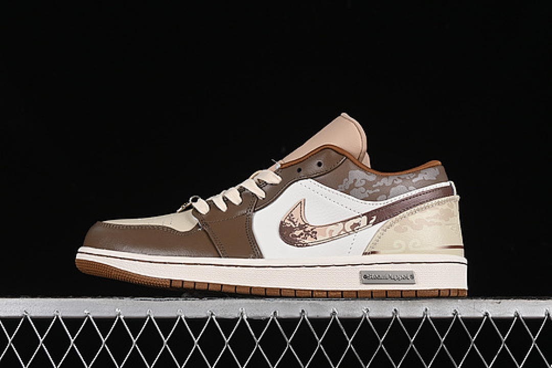 Jordan [HF5753-221]-[AIR JORDAN 1 LOW HEMP/SAIL/OATMEAL/LIGHT BRITISH TAN]-[WOMAN:36-39]-[MAN:40-47.5], photo 1