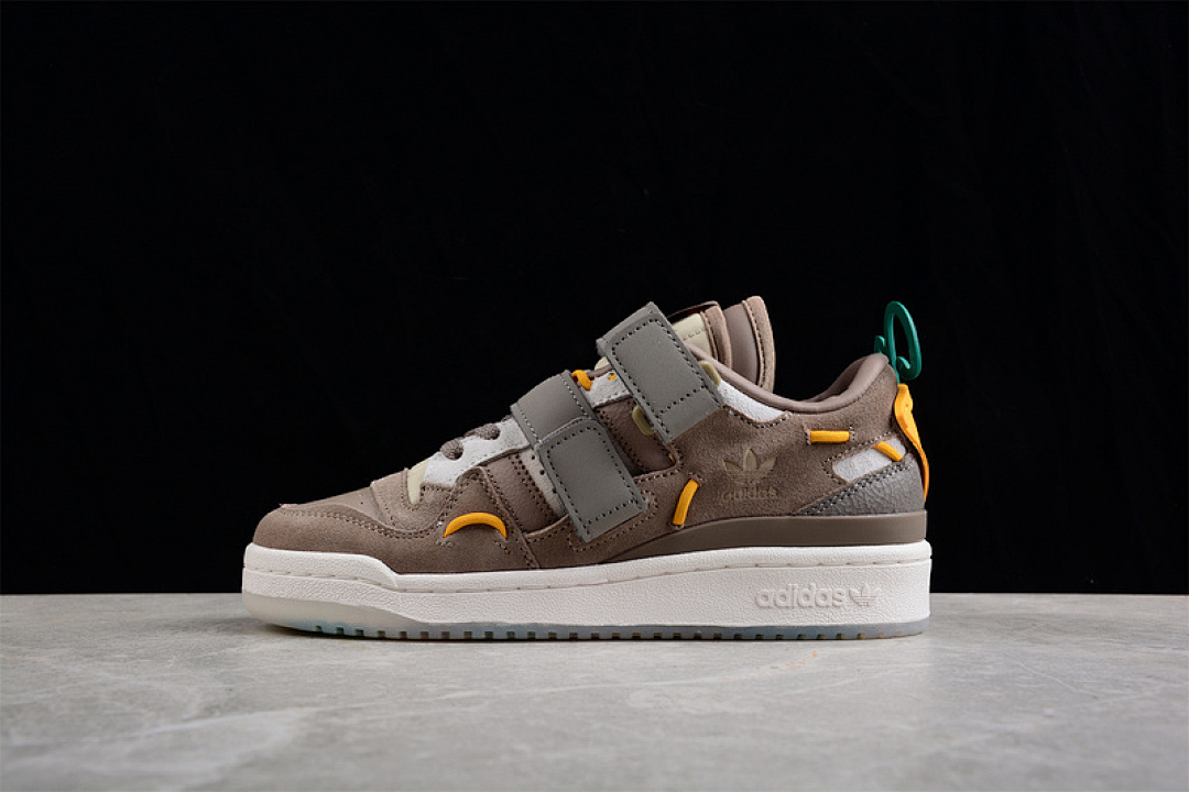 Unbranded [GV9223]-[FORUM 84 LOW SHOES BROWN/GREY/LIGHT KHAKI]-[WOMAN:36-39]-[MAN:40-45], photo 1