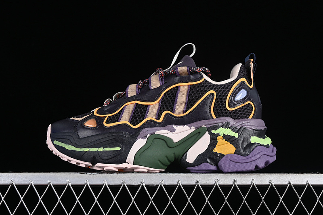 Purple ORIGINALS OZTHEMIS 1.0 KICKSDONG BLACK/PURPLE/GREEN/BROWN · IG6037, photo 1