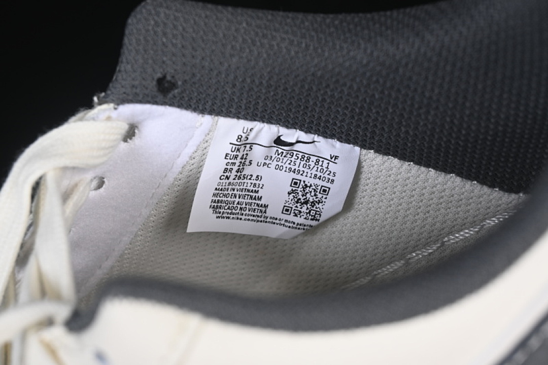 Nike [MZ9588-811]-[AIR FORCE 1 07 LOW WHITE/GREY]-[WOMAN:36-39]-[MAN:40-45] - Image 6