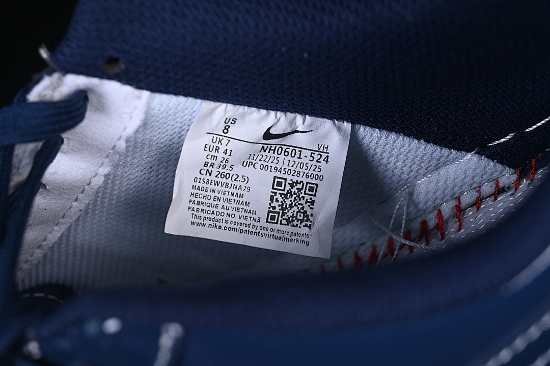 Nike [NH0601-524]-[AIR FORCE 1 07 LOW CASUAL SNEAKERS NAVY BLUE/NAVY BLUE]-[WOMAN:36-39]-[MAN:40-45] - Image 6