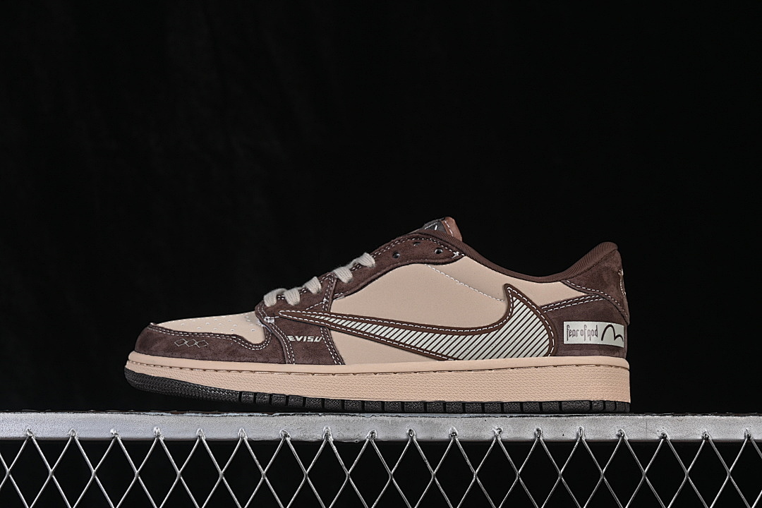 Jordan [XS2025-092]-[FRAGMENT DESIGN AIR JORDAN 1 LOW OG SP BROWN/BROWN]-[WOMAN:36-39]-[MAN:40-45] - Image 2
