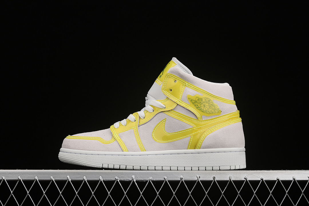 Jordan [DA5552-107]-[AIR JORDAN 1 MID LX OFF WHITE/OPTI YELLOW/WHITE]-[WOMAN:36-39]-[MAN:40-46], photo 1
