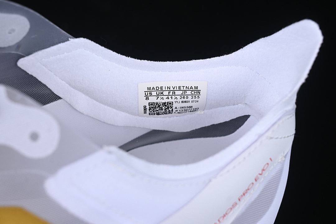 Adidas [IH5568]-[ADIZERO EVO PRO WHITE/GREY/GOLD]-[WOMAN:36-39]-[MAN:40-45] - Image 5
