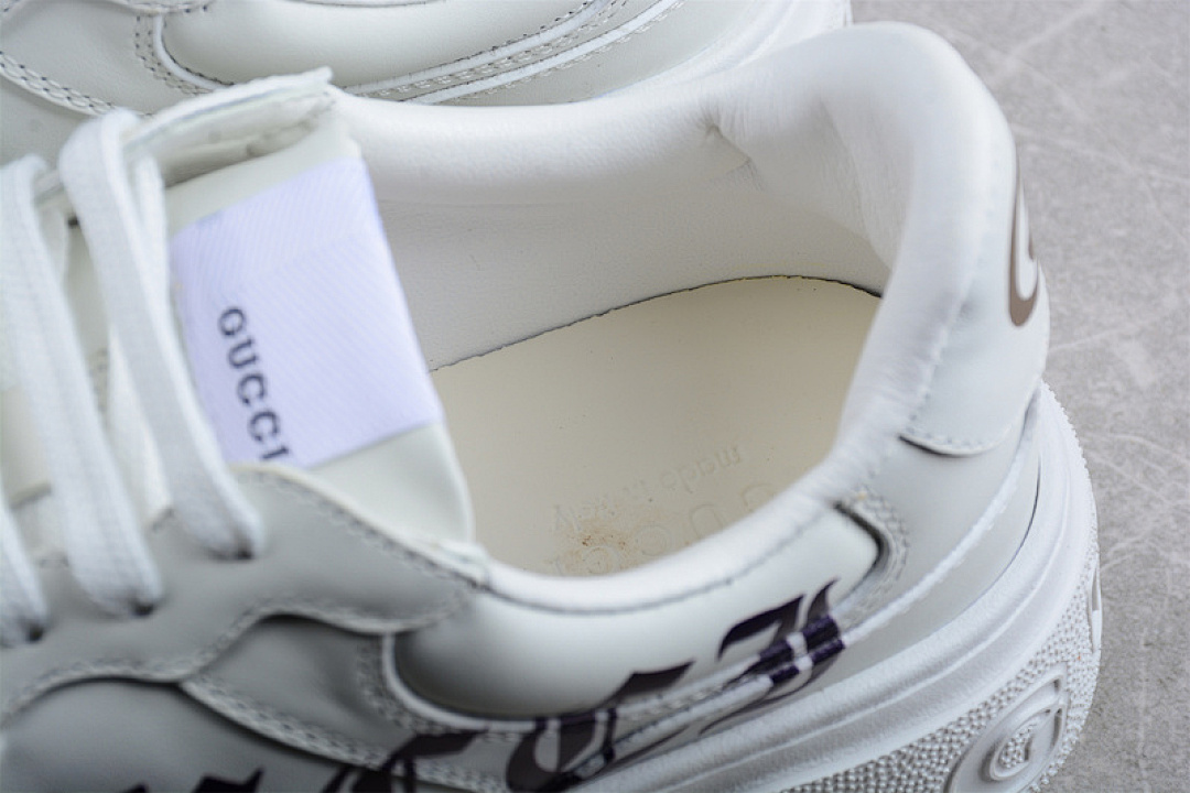 Chanel [GU*CCI SCREENER GG HIGH-TOP SNEAKER WHITE/WHITE/BLACK]-[WOMAN:35-39]-[MAN:40-44] - Image 7