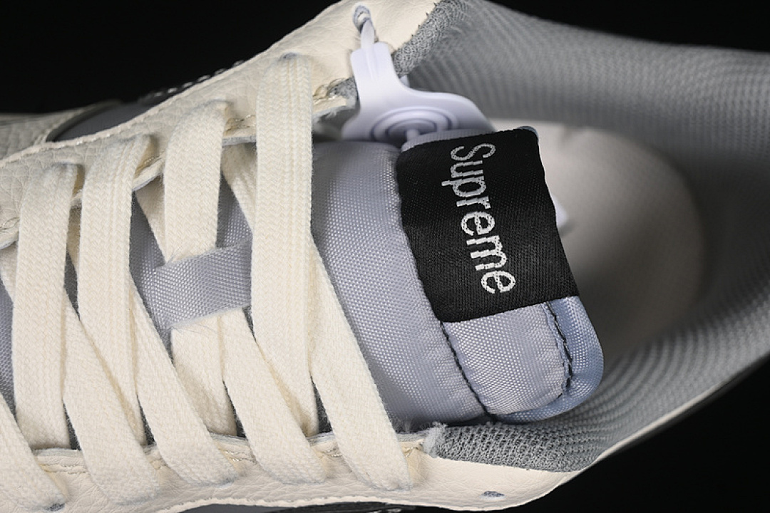 Nike [DXS1958-568]-[AIR FORCE 1 07 LOW SUPREME WHITE/GREY/BLACK]-[WOMAN:36-39]-[MAN:40-45] - Image 9
