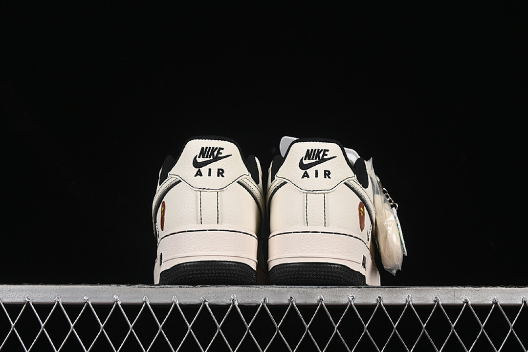 Nike [HH7518-067]-[AIR FORCE 1 07 LOW BAPE WHITE/BLACK]-[WOMAN:36-39]-[MAN:40-45] - Image 13